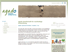 Tablet Screenshot of agado.org